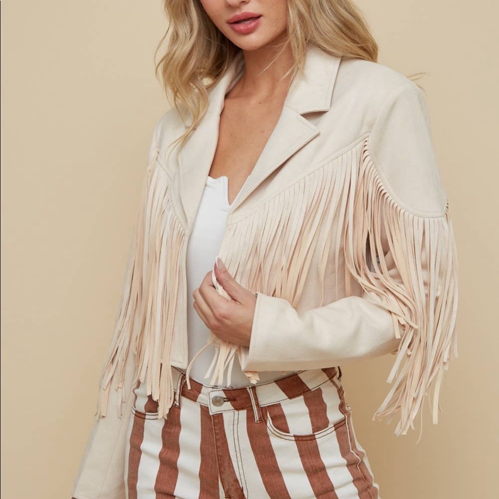 Cream jacket